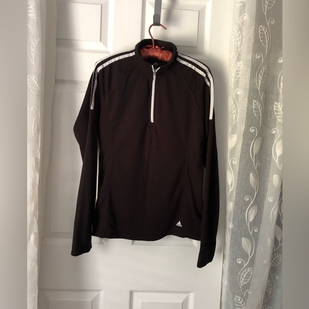 ADIDAS Golf Women’s Terry Quarter 1/4 Zip up Pullover Size M - Picture 3 of 9
